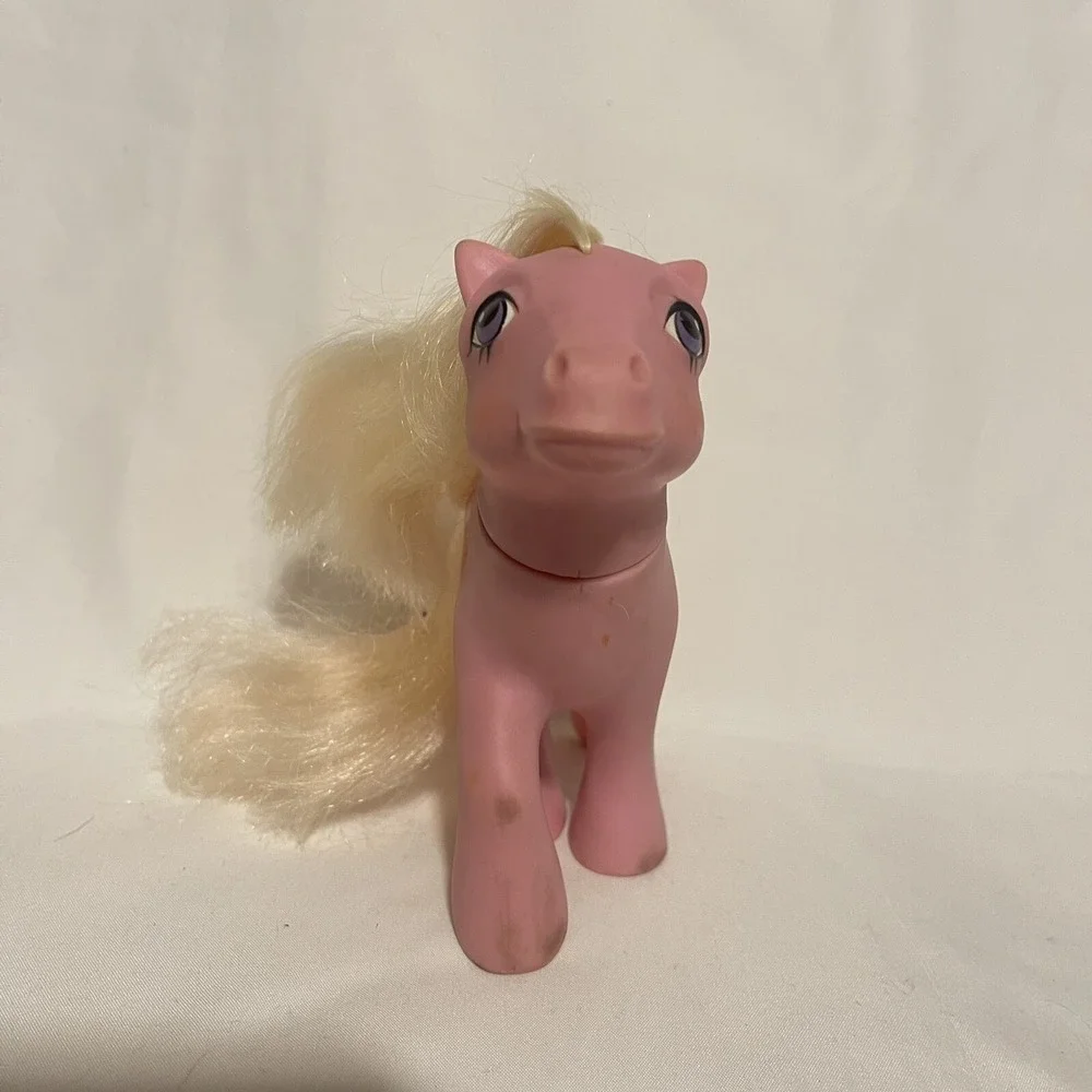 Vintage 1984 My Little Pony G1 Lickety Split Hasbro Pink W/‎ Ice Cream Cones